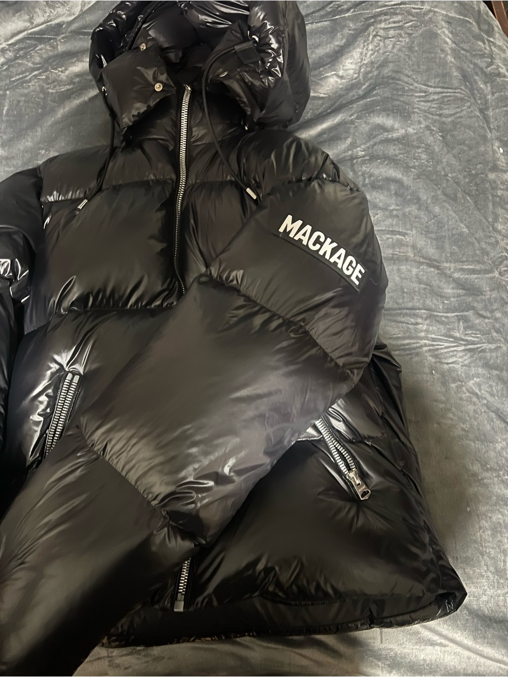 Mackage Men's Kent Hooded Puffer Jacket - Picture 2 of 8